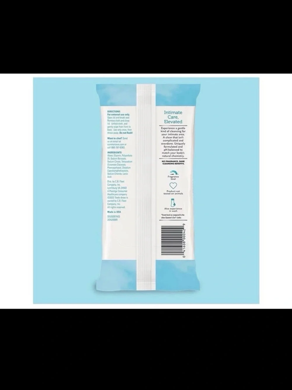 Summer’s Eve Fragrance FREE Cleansing Wipes-Sensitive Skin Multi Pack